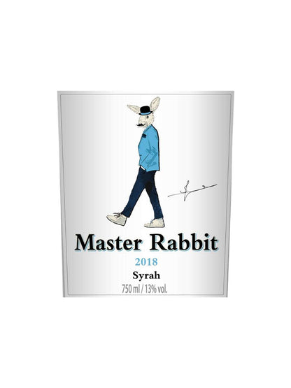 Kit 2 Garrafas Vinho Tinto Master Rabbit Syrah