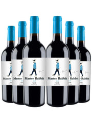 Kit 6 Garrafas Vinho Tinto Master Rabbit Syrah 750ml