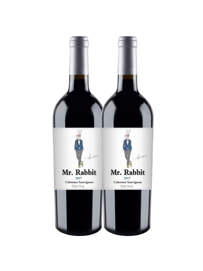 Kit 2 Garrafas Vinho Tinto Mr. Rabbit Cabernet Sauvignon 750ml