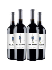 Vinho Tinto Mr. Rabbit Cabernet Sauvignon 750ml Kit 4 Garrafas