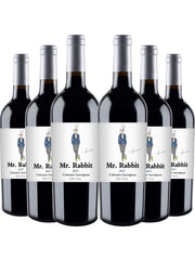 Kit 6 Garrafas Vinho Tinto Mr. Rabbit Cabernet Sauvignon 750ml