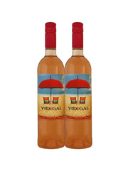 Kit 2 Garrafas Vinho Verde Chapéu de Praia Rose 750ml