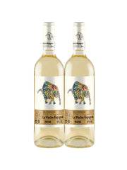 Kit 2 Garrafas Vinho Branco La Vache Espagnole Macabeo 750ml