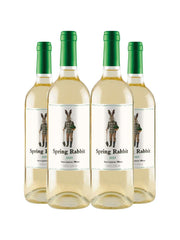 Vinho Branco Spring Rabbit Sauvignon Blanc 750ml Kit 4 Garrafas 750ml