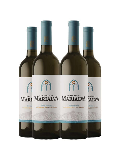 Vinho Branco Convento de Marialva 750ml Kit 4 Garrafas
