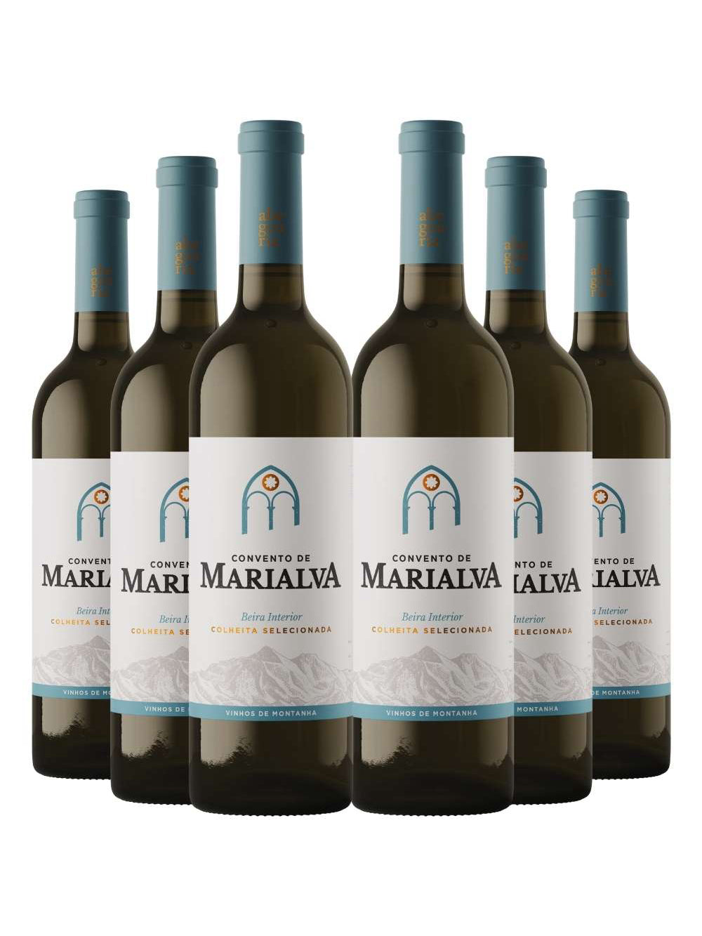 Kit 6 Garrafas Vinho Branco Convento de Marialva 750ml