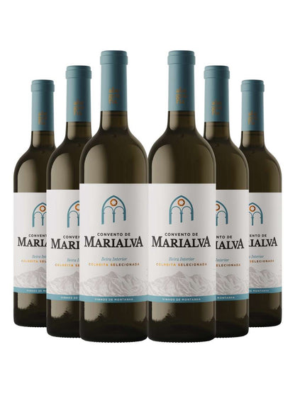 Kit 6 Garrafas Vinho Branco Convento de Marialva 750ml