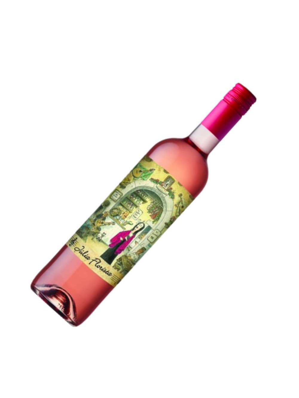 Kit 6 Garrafas Vinho Rose Julia Florista 750ml