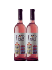 Kit 2 Garrafas Vinho Rose Flor de Lisboa 750ml