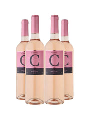 Vinho Rose C de Cabriz Terras da Beira 750ml Kit 4 Garrafas