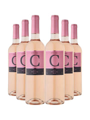 Kit 6 Garrafas Vinho Rose C de Cabriz Terras da Beira 750ml