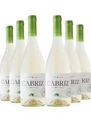 Kit 6 Garrafas Vinho Branco Cabriz Colheita Selecionada Dão 750ml