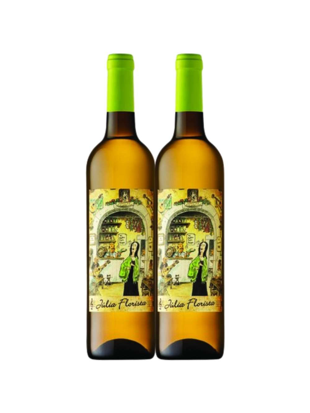 Kit 2 Garrafas Vinho Branco Julia Florista 750ml