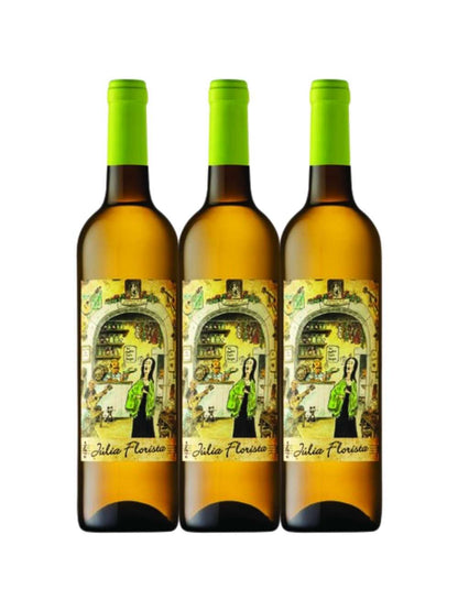 Kit 3 Garrafas Vinho Branco Julia Florista