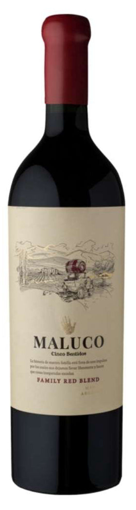 Vinho Tinto Cinco Sentidos Maluco Red Blend 750ml