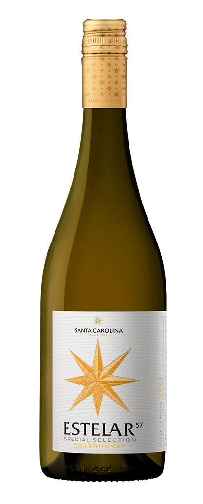 Vinho Branco Chileno Santa Carolina Estelar 57 Chardonnay 750ml