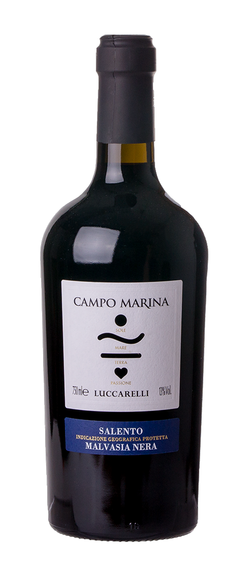 Vinho Tinto Italiano Luccarelli Campo Marina Malvasia Nera Salento 750ml