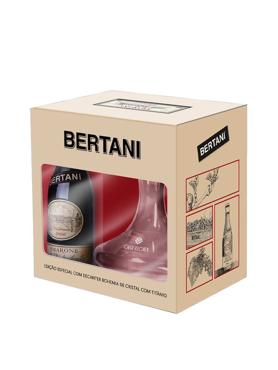 KIT PREMIUM AMARONE BERTANI C/DECANTE 12
