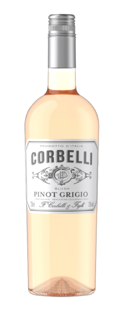 Vinho Rosé Italiano Corbelli Blush Pinot Grigio 750ml