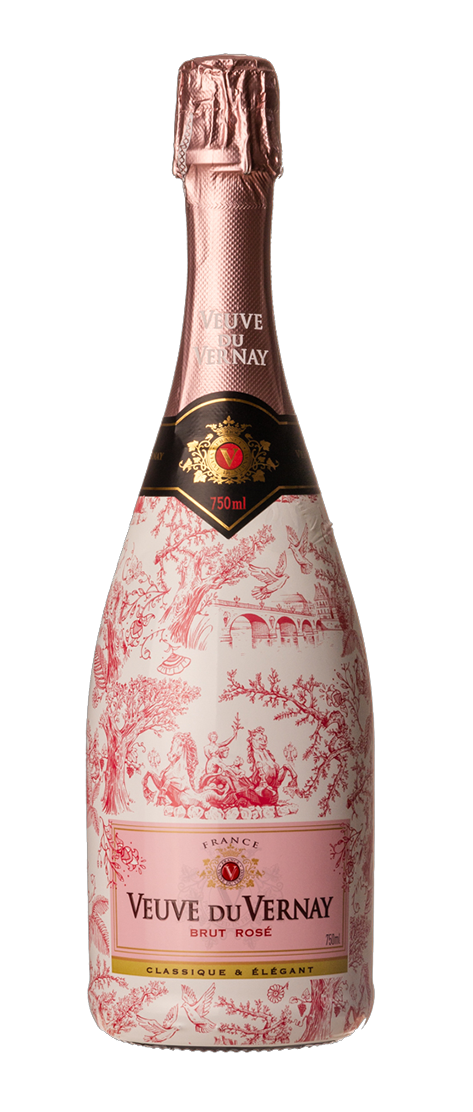 Espumante Francês Veuve du Vernay Brut Rosé Edição Limitada 750ml