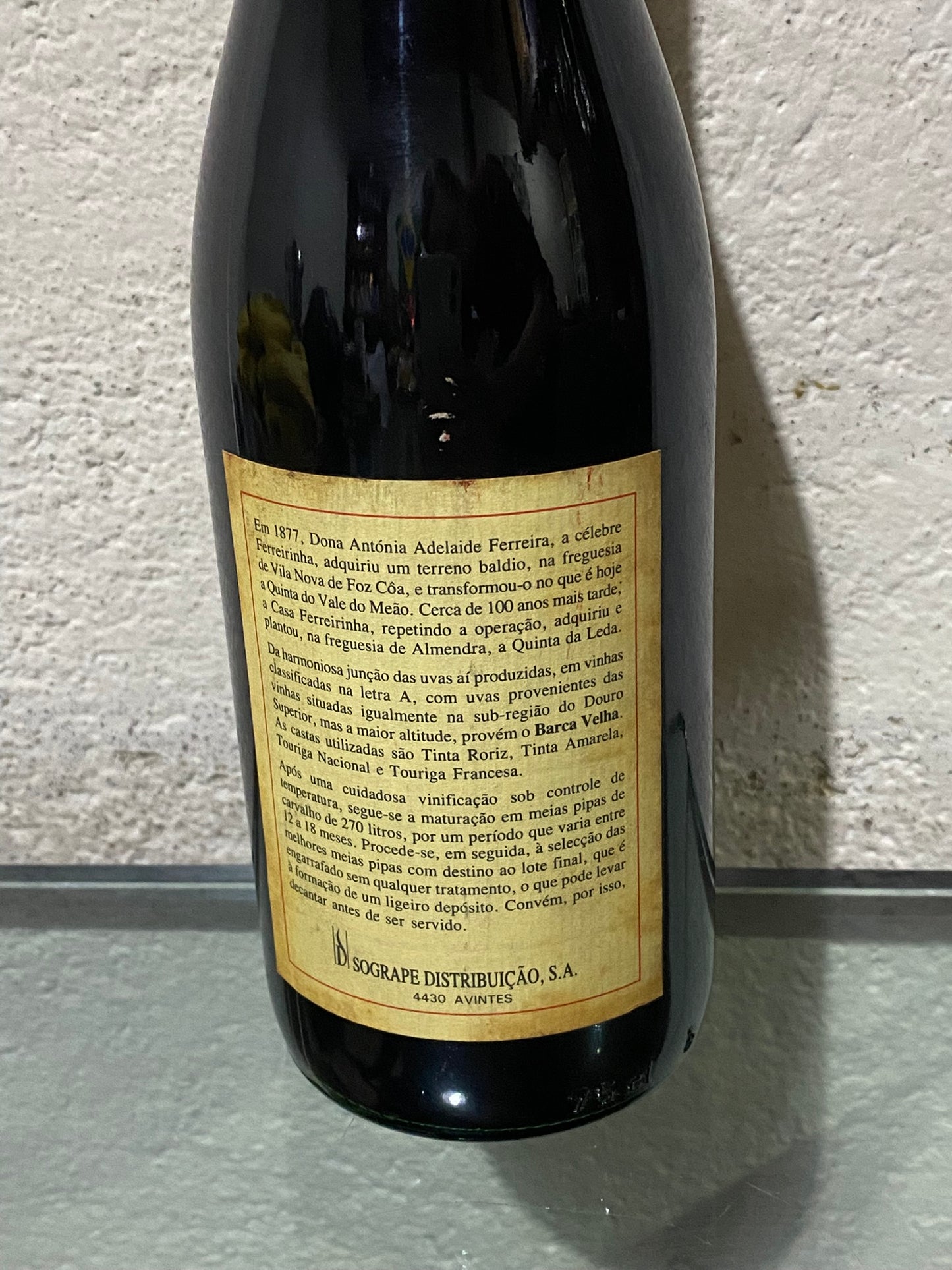 Barca Velha 1985