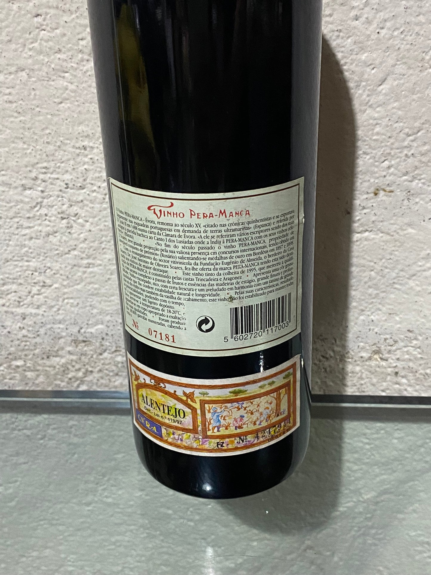 Pera-Manca Tinto 1995