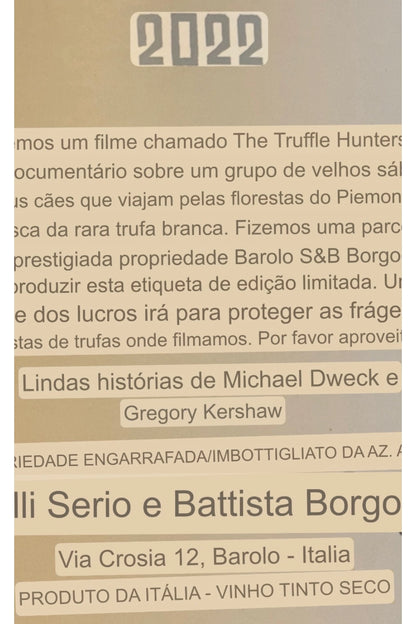 Borgogno, Langhe Nebbiolo "Edição Trufa Branca" 2022 (06 Garrafas)