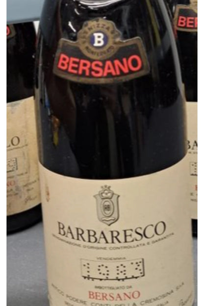 Barbaresco Bersano 1983