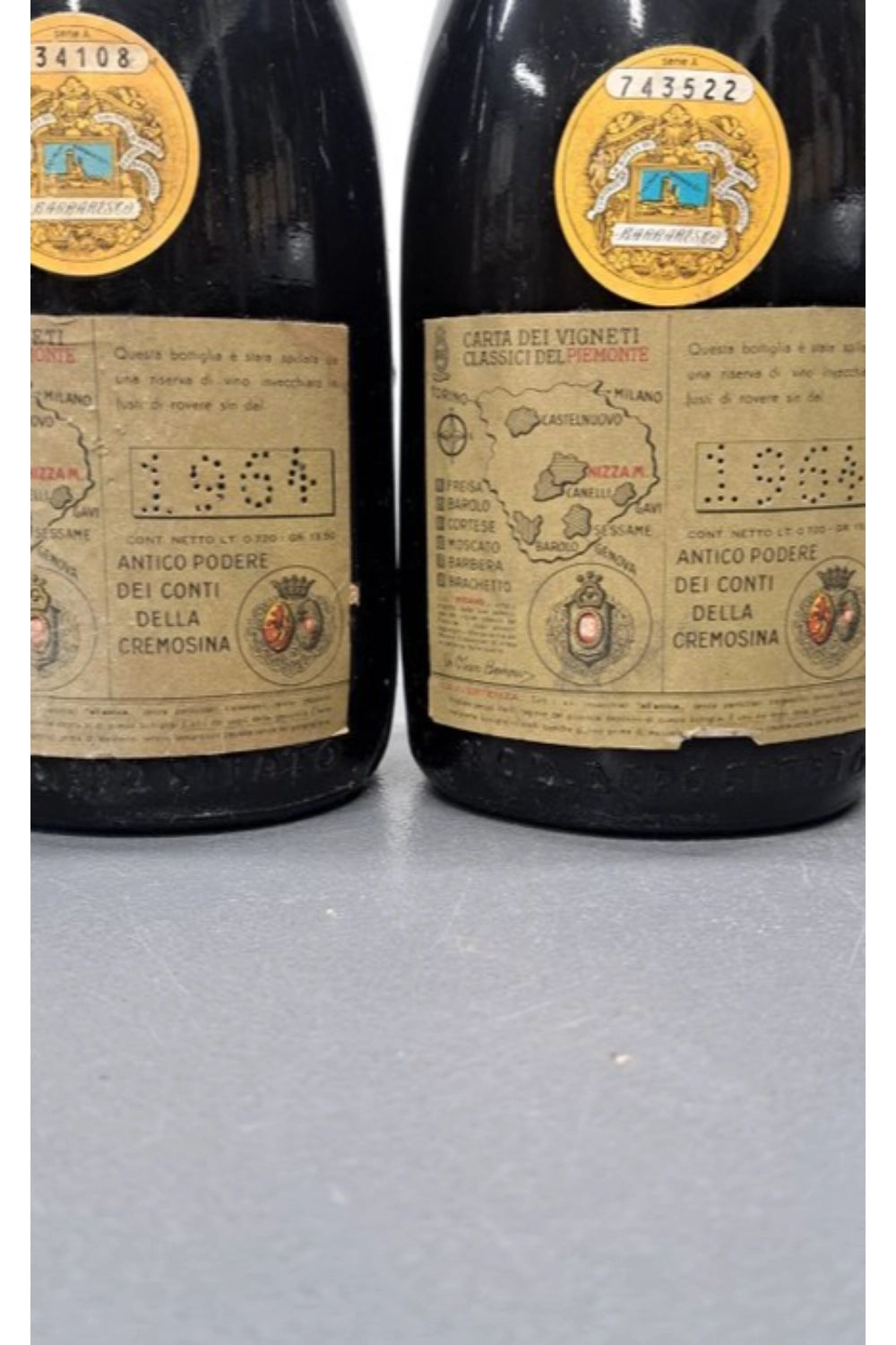 Barbaresco Riserva Bersano 1964