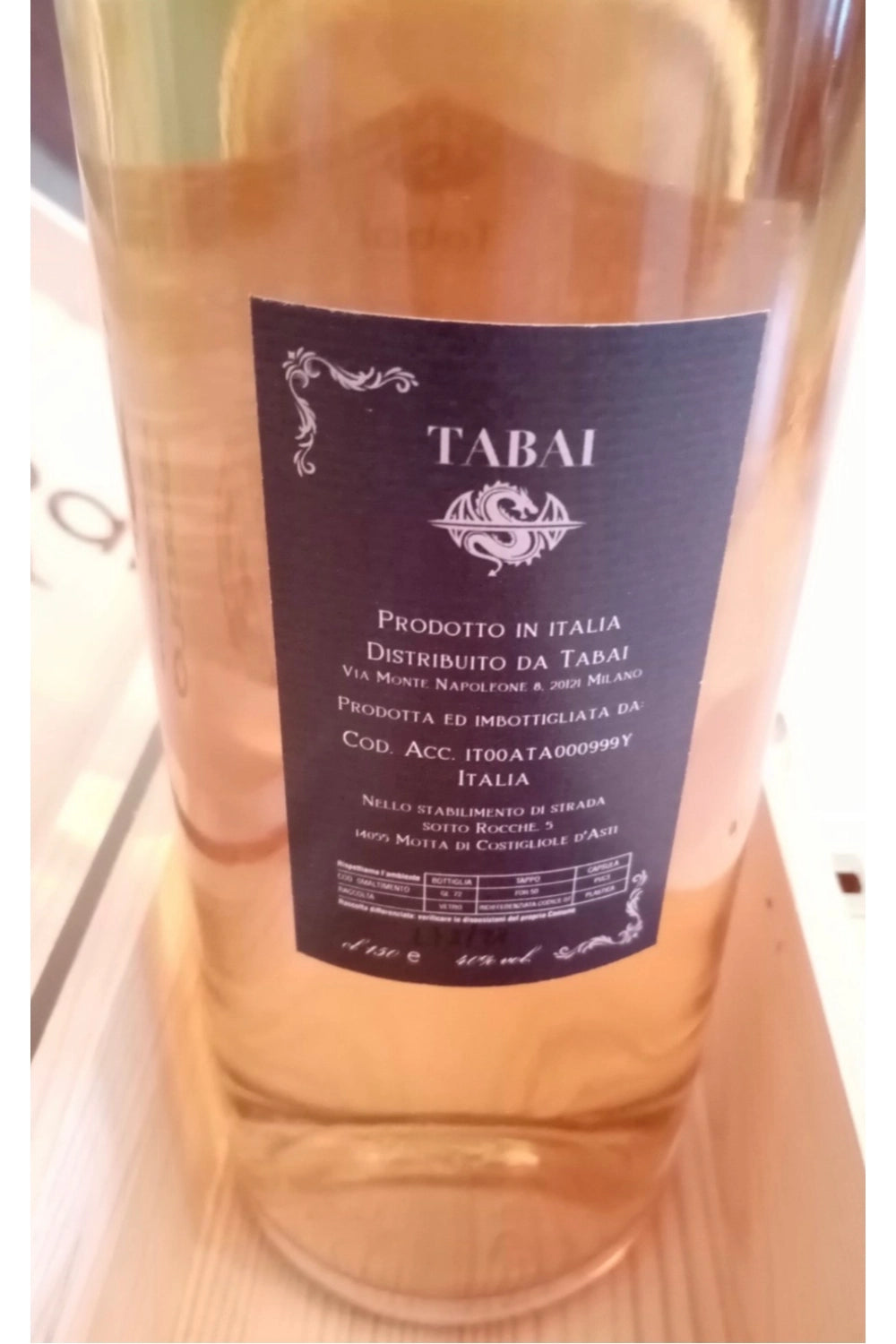 Grappa Di Barolo Gran Riserva ( Chanel)