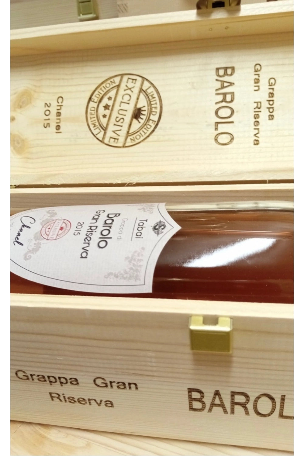 Grappa Di Barolo Gran Riserva ( Chanel)