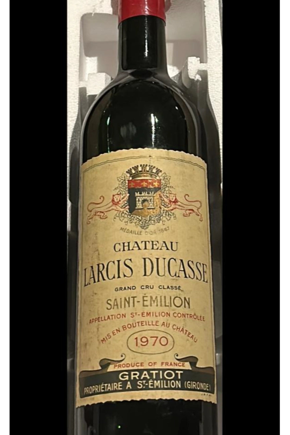 Château Larcis Ducasse 1970