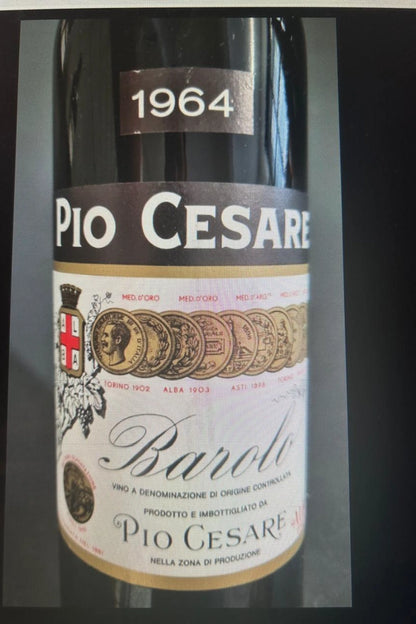 Barolo Pio Cesare 1964