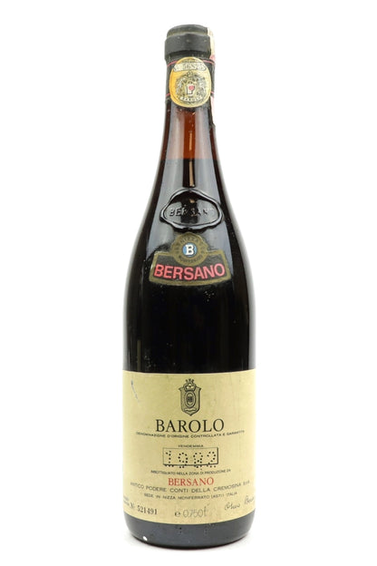 Bersano Barolo 1982