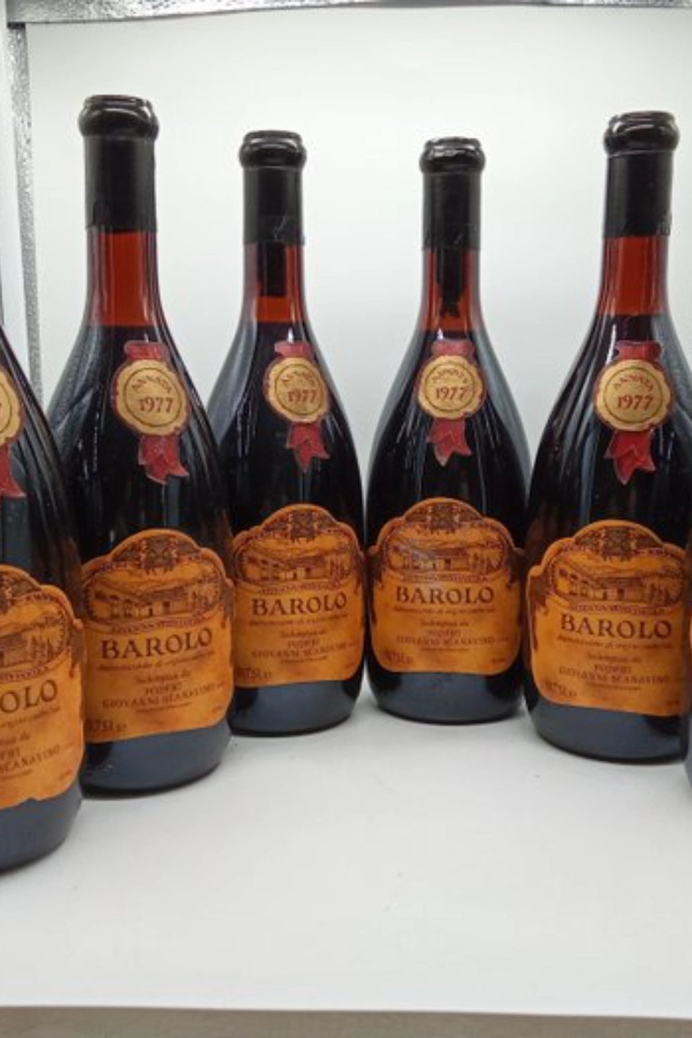 Barolo Scanavino 1977 (Cx. Com 6 Garrafas)