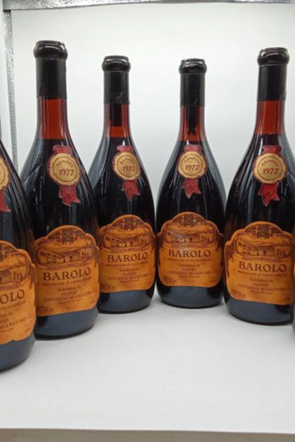 Barolo Scanavino 1977 (Cx. Com 6 Garrafas)