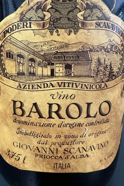 Barolo Scanavino 1976 - 3.750 Ml