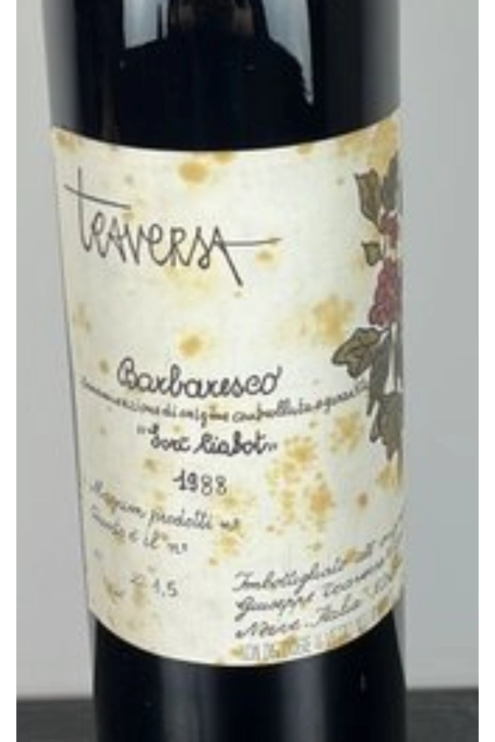 Magnum  Traversa Sori Ciabot Barbaresco Docg 1988