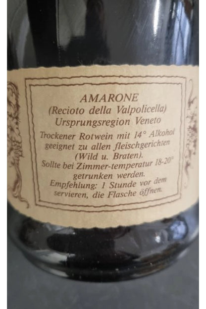 Biscardo Amarone Della Valpolicella 1980