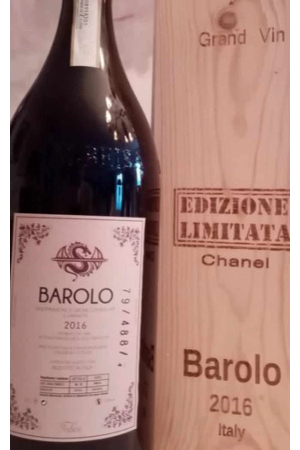 BAROLO TABAI RISERVA CHANEL MAGNUM 2016