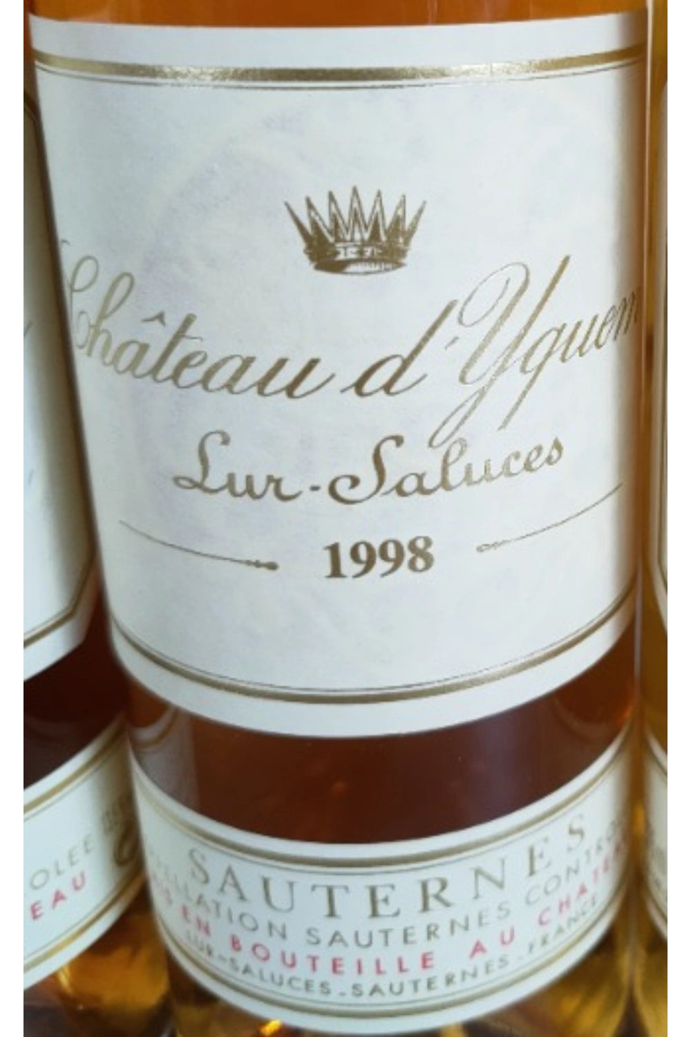 Château D'Yquem Sauternes 1998 (375 Ml)