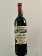 Château Pavie 1989, Grand Cru Classe A, Saint-Emilion