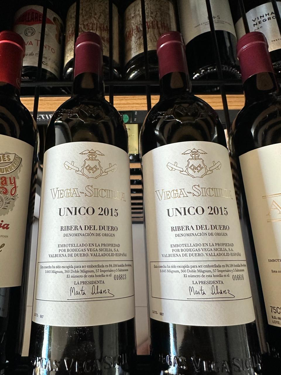 Vega Sicilia Unico Gran Reserva 2015