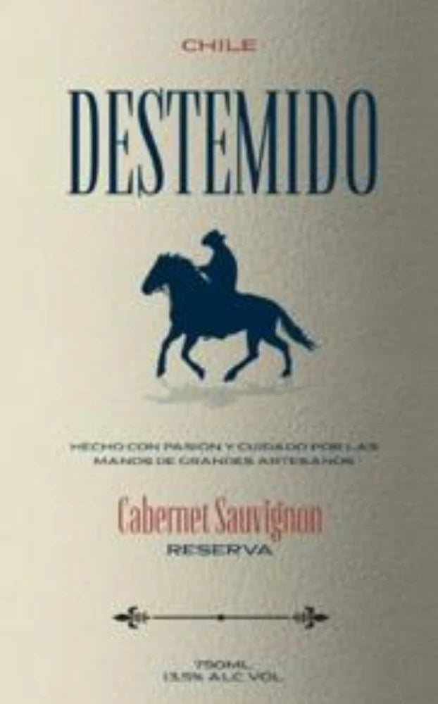 Destemido Cabernet Sauvignon Reserva - Pack com 6 garrafas