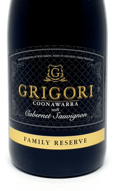 Portia Valley Wines - Grigori Cabernet Sauvignon Family Reserve